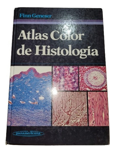 Libro Atlas Color Histología Geneser Medicina Impecable 