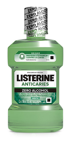 Enjuague Bucal Listerine Anticaries Zero 180ml