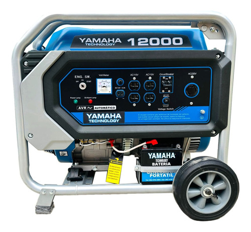 Generador Portatil, Yamaha Tecnology 12000 W Power Energy 