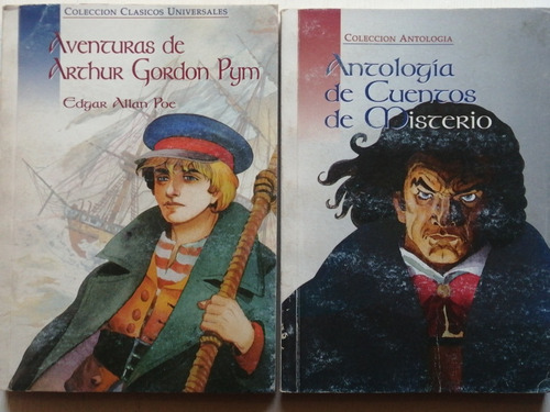 Pack 2 Libros De Misterio/ Antología/ Clásicos Universales 