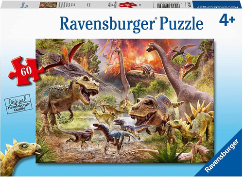 5164 Carrera De Dinosaurios Rompecabezas 60 Pza Ravensburger