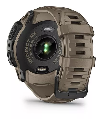 Reloj Garmin Instinct 2x Solar Tactical Edition Coyote 50mm Color De La  Caja Marrón Color De