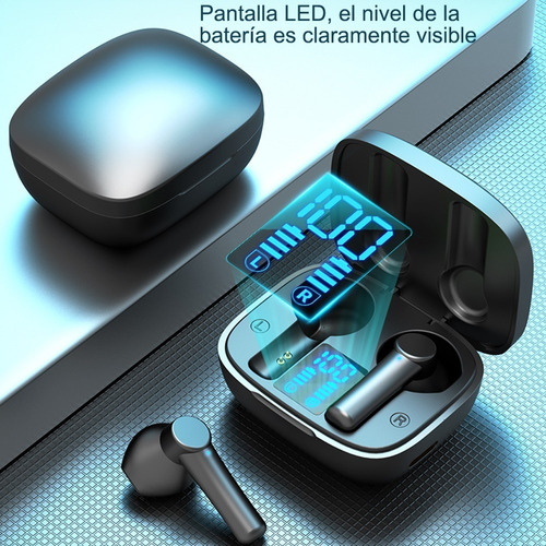 Imagen 2 de 8 de Audífonos Inalámbricos Bluetooth Recargable Con Micrófono