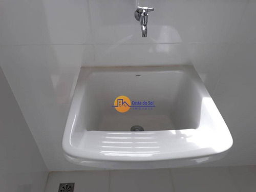 Ótimo Apartamento Com 2 Dormitórios À Venda, 67 M² Por R$ 320.000 - Costazul - Rio Das Ostras/rj - Ap0583