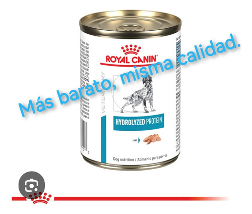 Royal Canin Hypoallergenic Lata Perro 