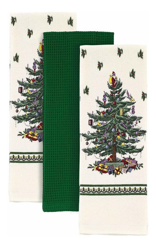 Spode Christmas Tree Collection  Juego De Toallas De Co...