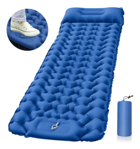 Colchón Inflable Genérica Inflatable Mattress Color Verde De