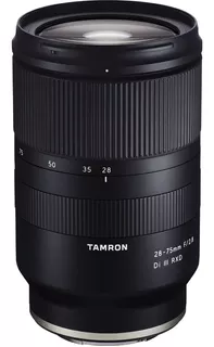 Lente Tamron 28-75mm F 2.8 Sony Mirrorless Full Frame E *