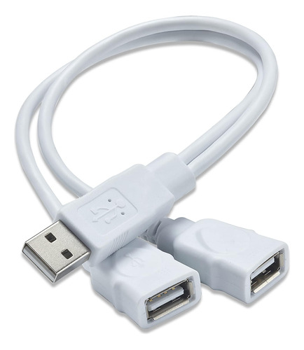 Cable De Puerto Usb Dual Vrllinking, Usb Macho A 2 Usb Hembr