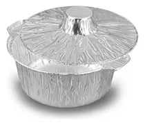 Comprar Sartenes Y Tapas De 1685 Ml 10 Ollas Desechables Para Horno