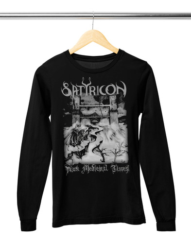 Camiseta Manga Larga Black Metal Satyricon C11
