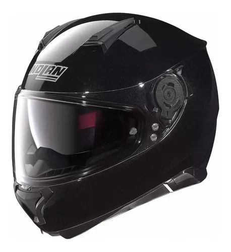 Casco Integral N87 Plus Distinctive N-COM Negro Amarillo Metálico 