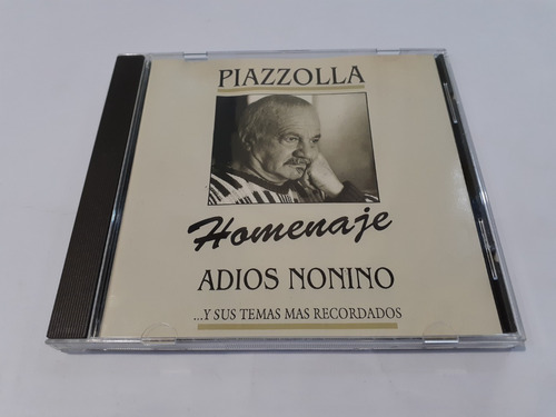 Homenaje, Astor Piazzolla - Cd 1992 Nacional Excelente 8/10