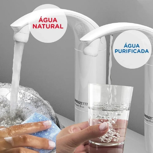 Imagem 3 de 6 de Purificador De Água Acqua Due Parede Lorenzetti