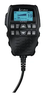 Cobra Radio Cb De 75 Con Cancelación De Ruido Color Negro
