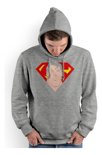 Polera Cap Superman Face (d0147 Boleto.store)