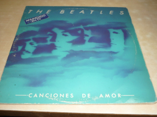 Beatles ¿canciones De Amor Vinilo Español Exc Insert