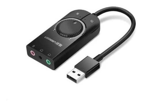 Adaptador Usb X P2 3.5mm Fone E Microfone Ugreen
