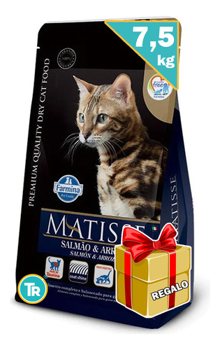 Ración Matisse Gato Salmón Y Arroz + Regalo + Envío Gratis