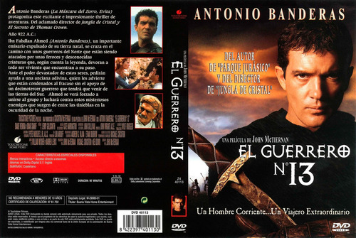 Trece Guerreros ( The 13th Warrior) Antonio Banderas - Dvd