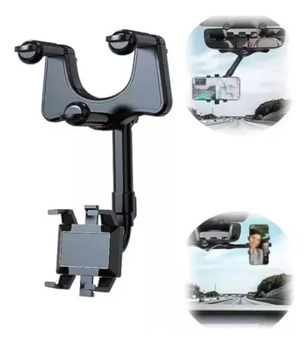 comprar Porta Teléfono Base Espejo Retrovisor Carro 360 Grados