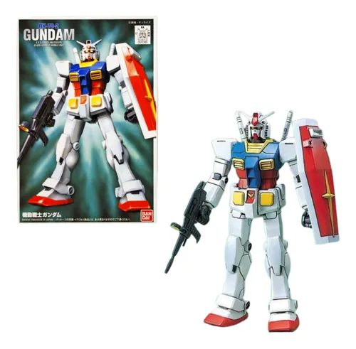 Action Figure Gundam Rx 78 2 Fg 01 First Grade Bandai 1 144