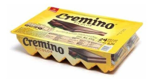 Cremino Avellana Bicolor Tableta De Chocolate Blister 24 Pzs