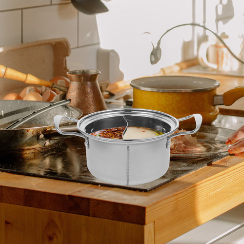 Olla Pequeña, Olla De Sopa Con Doble Asa, Olla De Cocina, Sa