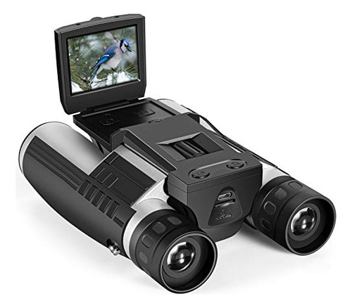 Camonity 5m 2  Lcd 32gb Camara Digital Con Binocular 12x