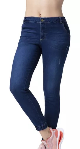 Pantalón De Mezclilla Mujer Tiro Alto Autentic Jeans