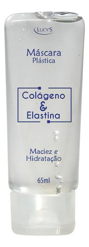 Máscara Plástica Colágeno E Elastina 65ml Lucys Cod 148