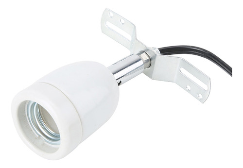 Suporte Térmico Cerâmico E27 Rotatable Reptile Pet Clip Bulb