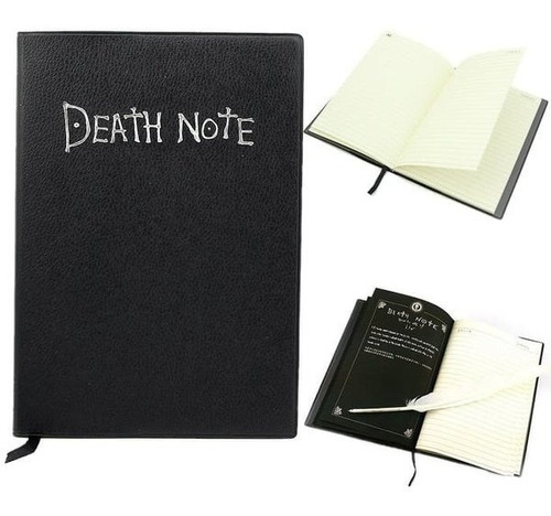 Libreta Death Note + Pluma Y Marcapágina