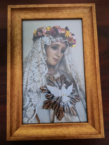 Cuadro Virgen María Sierva Del Amor Chico 