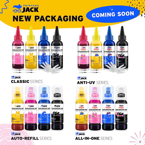Reabastecimiento De Tinta De Sublimación Jack Para Epson Eco