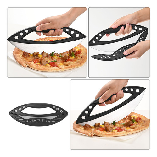Cortador De Pizza De Acero Inoxidable, Rebanador De Queso, C