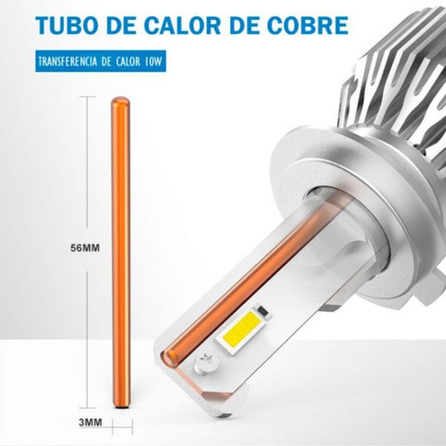 Focos Led Max3 H4/11/7/9005/ 13.000lm Chips Philips C/canbus