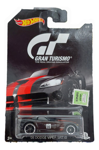 Hot Wheels 05 Dodge Viper Srt10 Gran Turismo Negro