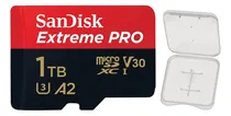 Comprar Cartão Micro Sd Sandisk 1tb  Extreme Pro 200mbs E Adp +case