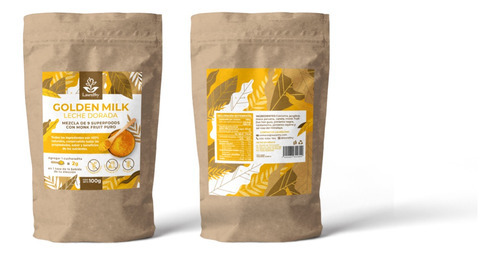 Golden Milk - Laurelthy En Polvo 100g Bolsa Pouch