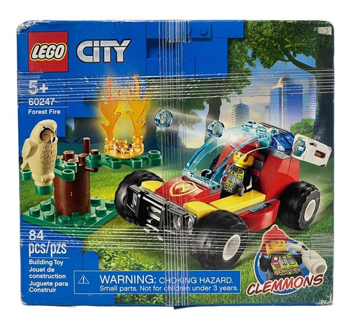 Lego City Incendio Forestal 84 Pcs Mod 60247