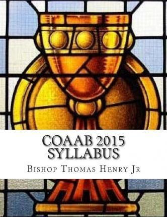 Libro Coaab 2015 Syllabus - Bishop Thomas F Henry Jr