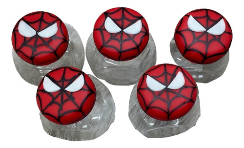 5 Lembrancinha Biscuit Herois Aranha Pronta Entrega