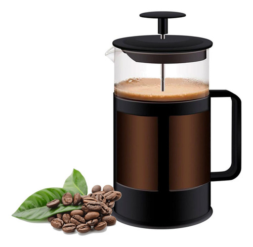 Cafeteira Prensa Francesa Café Leite Creme Filtro Inox 600ml