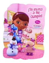 Comprar Pack10 Invitaciones Cumple Doctora Juguete Original Cotillón