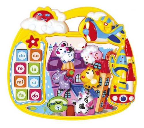 Brinquedo Educativo paradise Com Som Dm Toys 4335