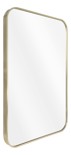 Umzodo Espejo De Oro Frances Cepillado De 20 X 30 Pulgadas P