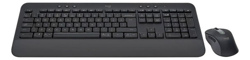 Kit Teclado E Mouse Sem Fio 2,4ghz Mk650 920-010992 Logitech Mouse Grafite Teclado Grafite