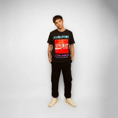 Polera Hombre You Coca Cola Negro