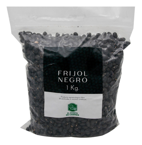 Frijol Negro Agroecológico Orgánico 1 Kg Huerto De Carmen